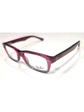Ray Ban Jr RB1531 3648 Girls Red Fade Eyeglasses 48-16 130